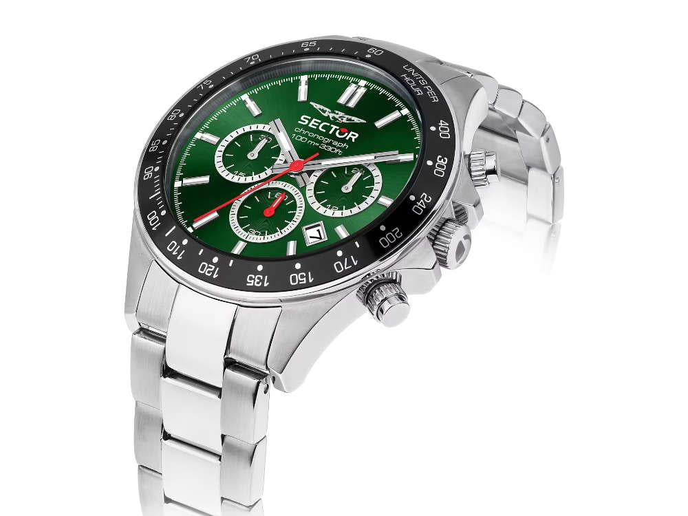 Reloj de Cuarzo Sector No Limits 230, Verde, 43 mm, R3273661048