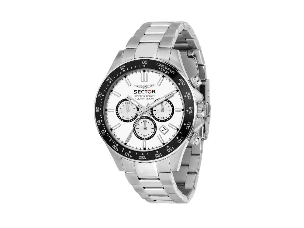 Reloj de Cuarzo Sector No Limits 230, Blanco, 43 mm, R3273661049