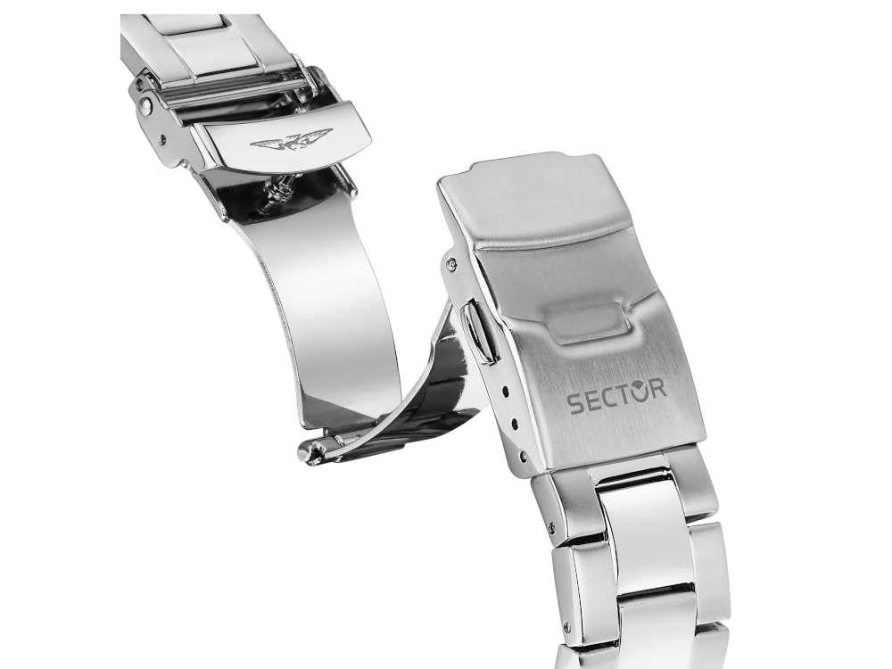 Reloj de Cuarzo Sector No Limits 230, Blanco, 43 mm, R3273661049