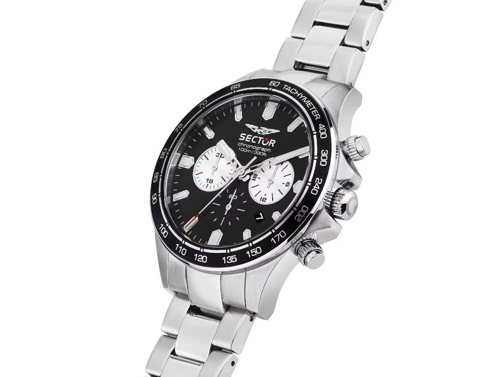 Reloj de Cuarzo Sector No Limits 230, Negro, 43 mm, R3273661050