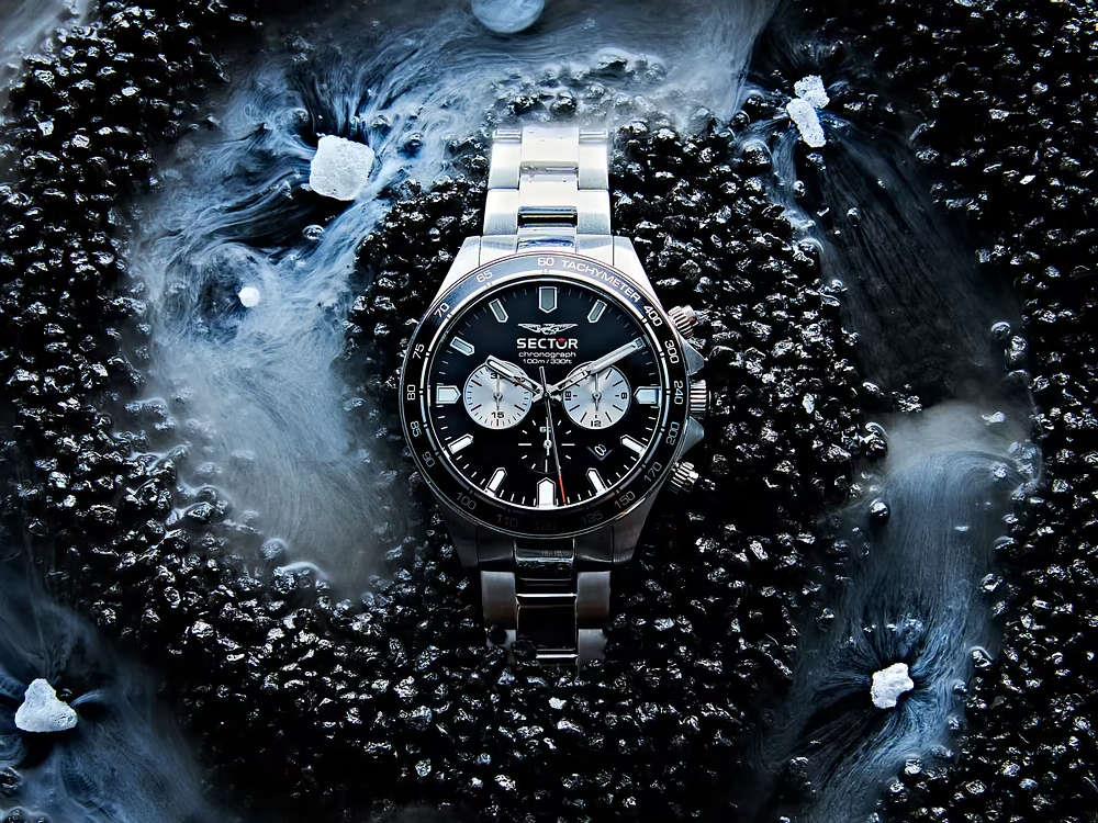 Reloj de Cuarzo Sector No Limits 230, Negro, 43 mm, R3273661050