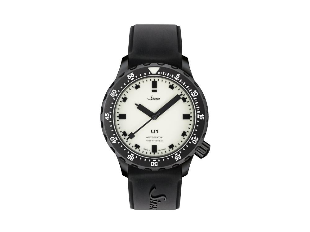 Reloj Automático Sinn U1 SL, 44mm, 100 atm, Acero submarino, 1010.0243