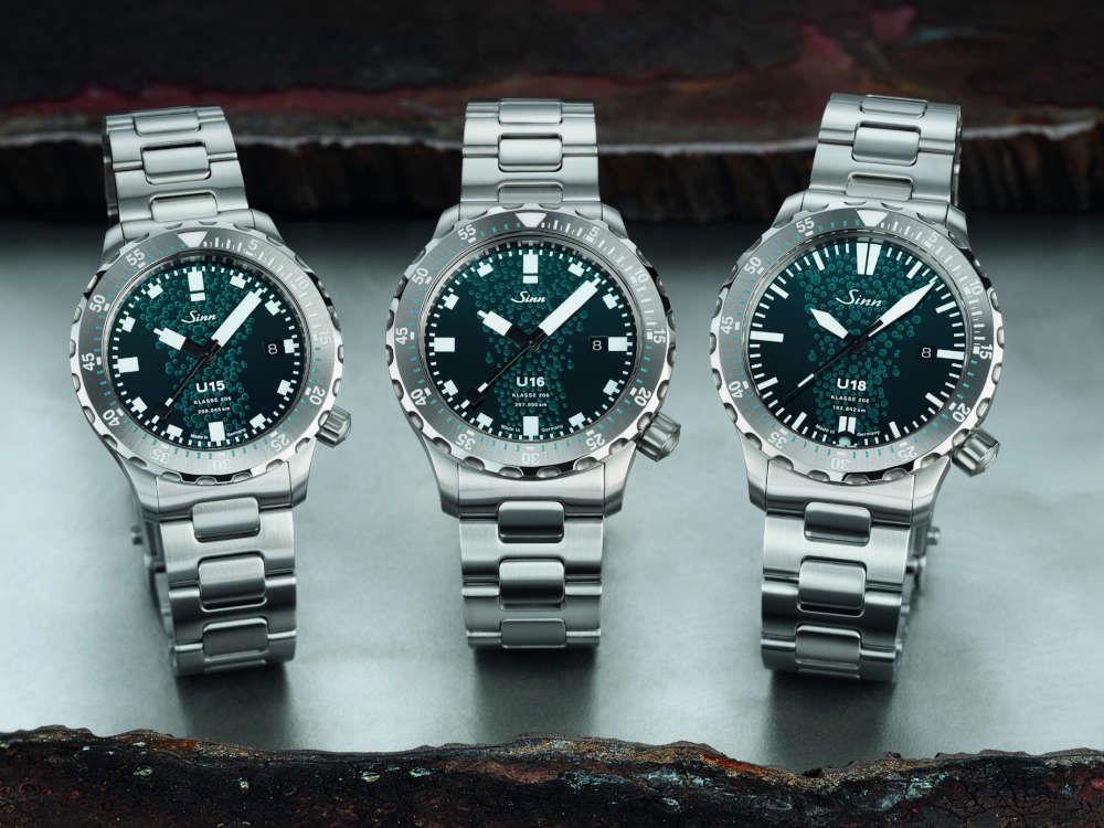 Reloj Automático Sinn U18, SW 300-1, 44 mm, Azul, Edición Limitada, 1028.010