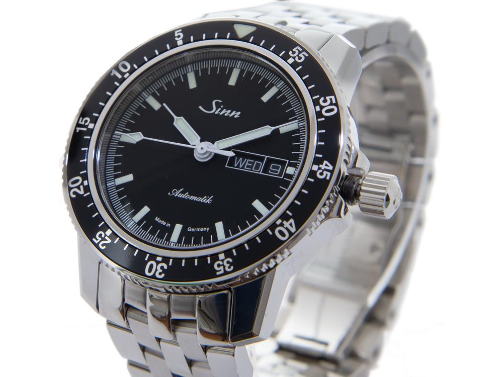 Reloj Automático Sinn 104 St Sa I, 41mm, Brazalete de acero Fine link, 104.010