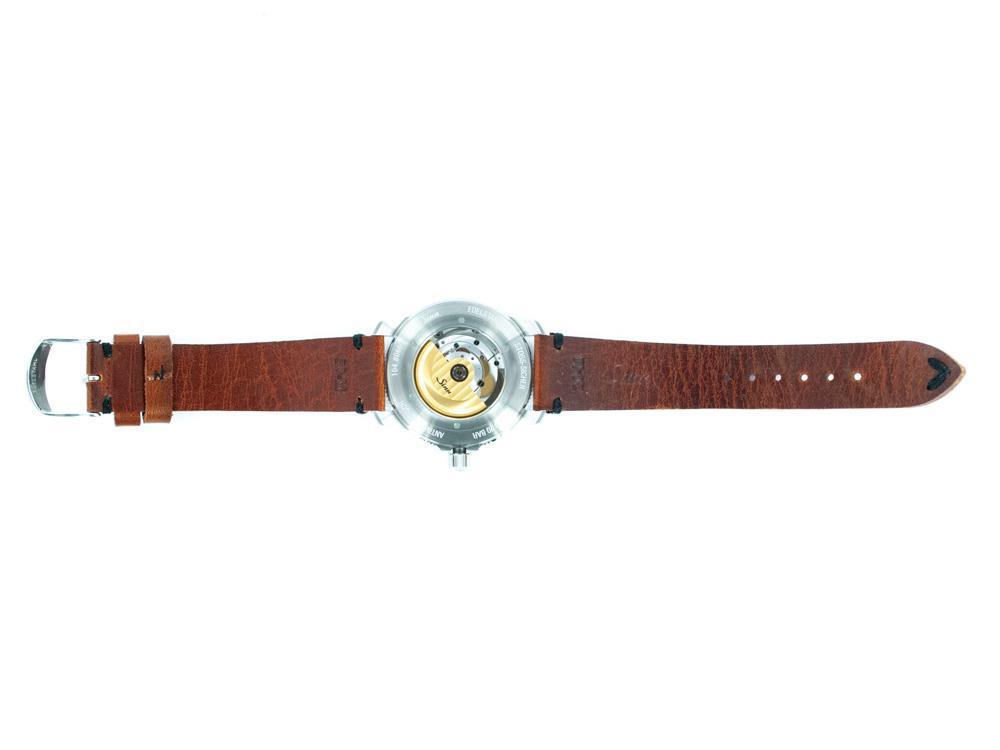 Reloj Automático Sinn 104  St Sa I B, Azul, Cuero, 41mm, 104.013 LB156