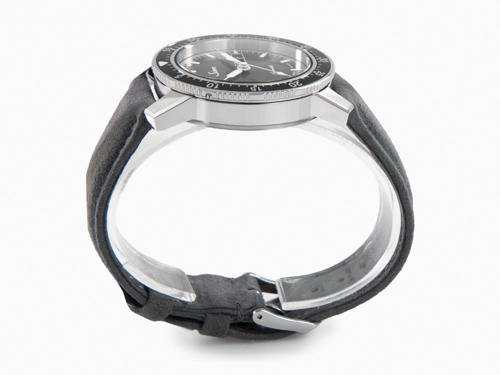 Reloj Automático Sinn 104  St Sa I A, Antracita, Cuero, 41mm, 104.014 LB162