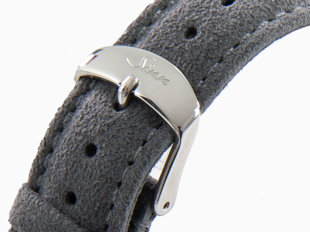 Reloj Automático Sinn 104  St Sa I A, Antracita, Cuero, 41mm, 104.014 LB162