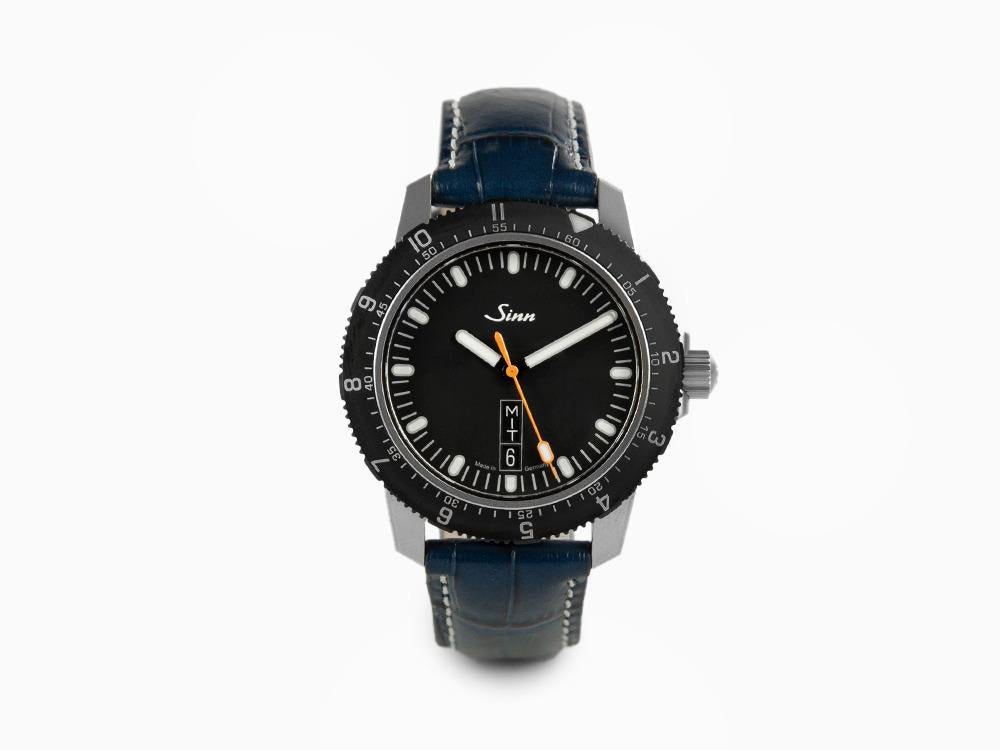 Reloj Automático Sinn 105 St Sa, SW 220-1, 41 mm, Negro, Piel, 105.010 LB3