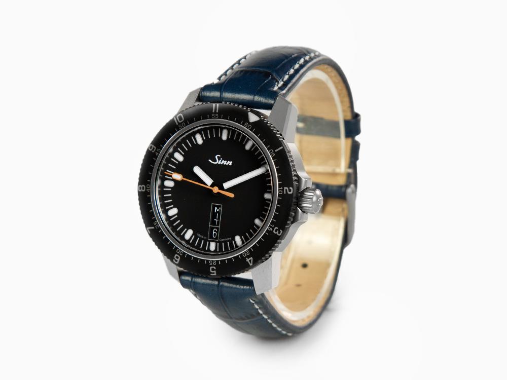 Reloj Automático Sinn 105 St Sa, SW 220-1, 41 mm, Negro, Piel, 105.010 LB3