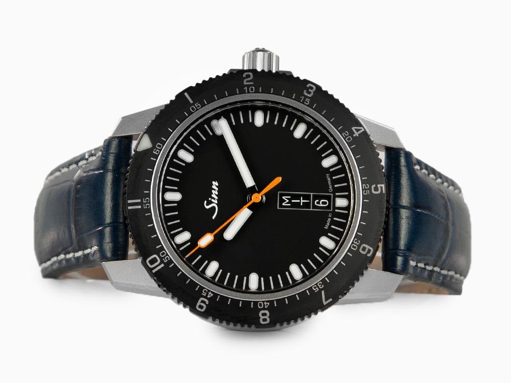 Reloj Automático Sinn 105 St Sa, SW 220-1, 41 mm, Negro, Piel, 105.010 LB3