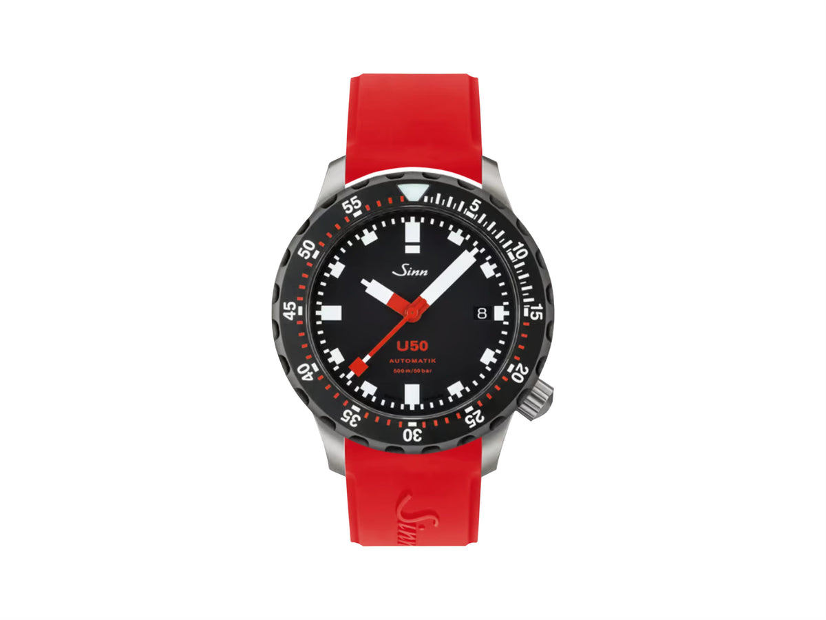 Reloj Automático Sinn U50 SDR, 41 mm, Acero inoxidable submarino, 1050.040 SI224
