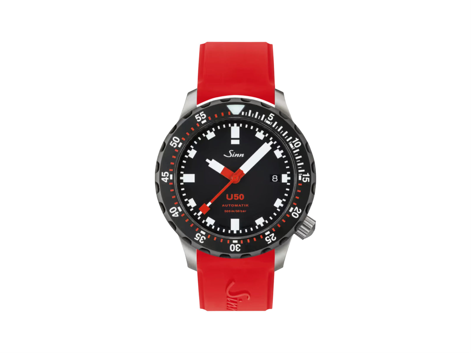 Reloj Automático Sinn U50 SDR, 41 mm, Acero inoxidable submarino, 1050.040 SI224