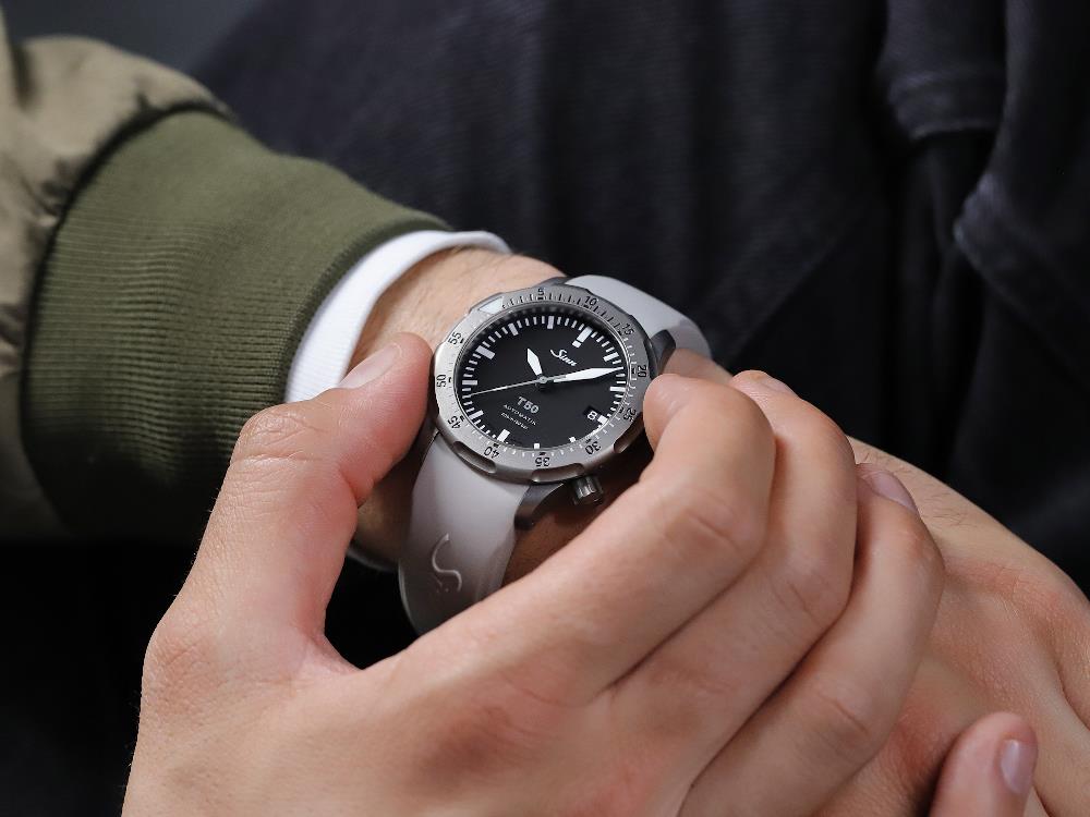 Reloj Automático Sinn T50, SW 300-1, 41 mm, 50 atm, 1052.010 SI309