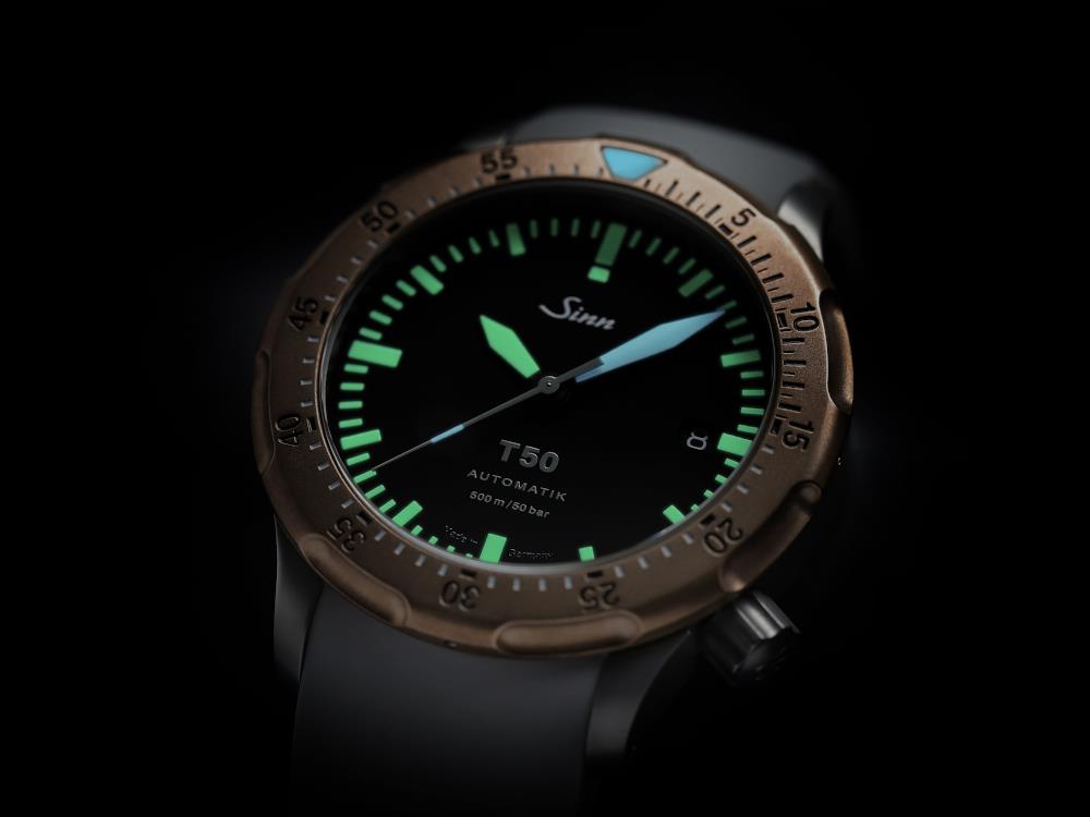 Reloj Automático Sinn T50 GBDR, 41 mm, Goldbronze 125, Titanio, 1052.020 MB315