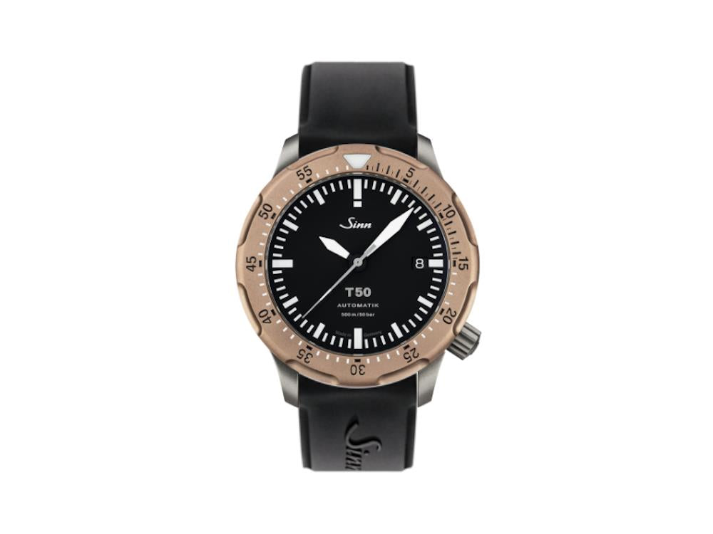 Reloj Automático Sinn T50 GBDR, Goldbronze 125, 41 mm, 50 atm, 1052.020 SI42