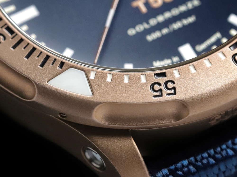 Reloj Automático Sinn T50 Goldbronze B, 50 atm, Edición Limitada, 1052.062