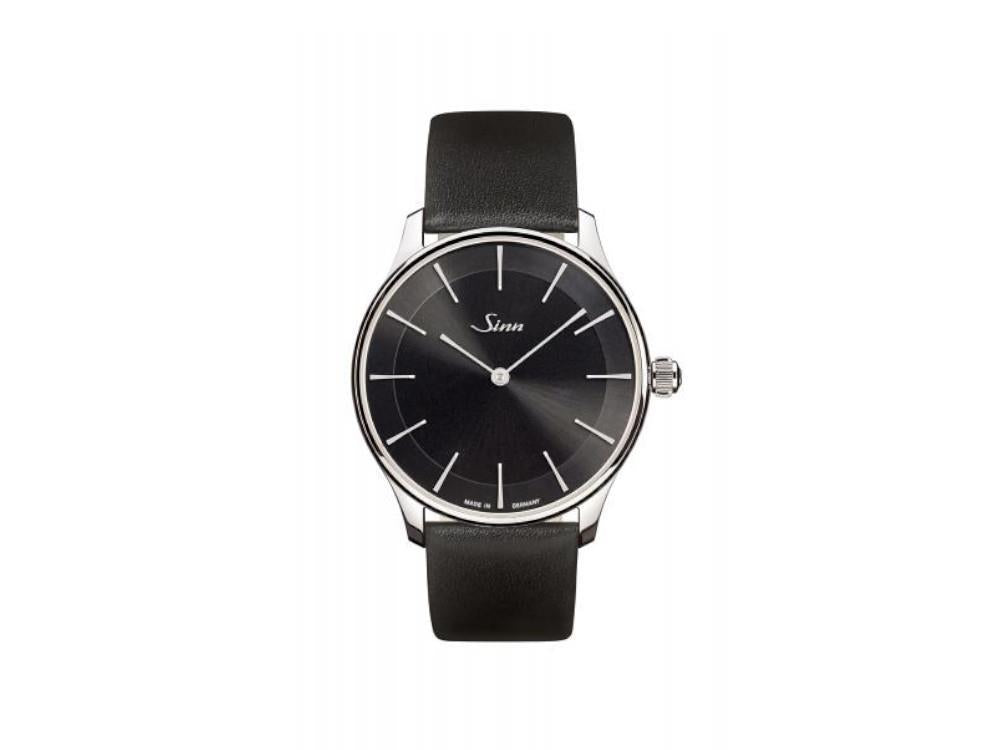 Reloj Automático Sinn 1739 St I S, SW 300-1, Negro, 39 mm,Piel, 1739.012 LB