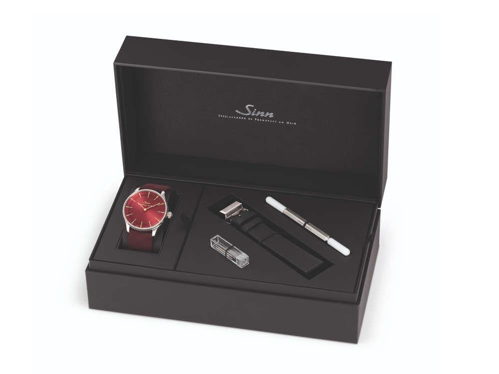 Reloj Automático Sinn 1739 Römerberg, Burdeos, 39 mm, Edición Limitada, 1739.015