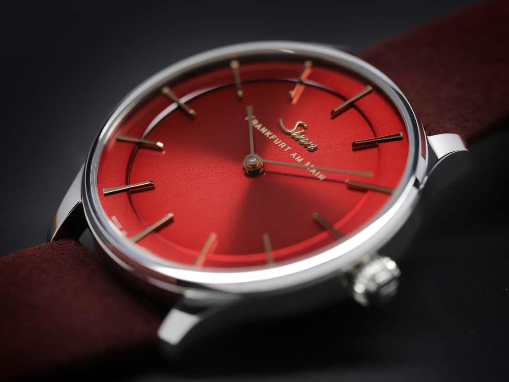 Reloj Automático Sinn 1739 Römerberg, Burdeos, 39 mm, Edición Limitada, 1739.015