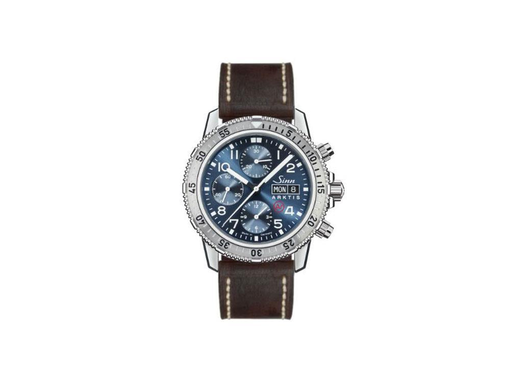 Reloj Automático Sinn 206 Arktis II, Valjoux 7750, 43 mm, Piel, 206.012 LB127