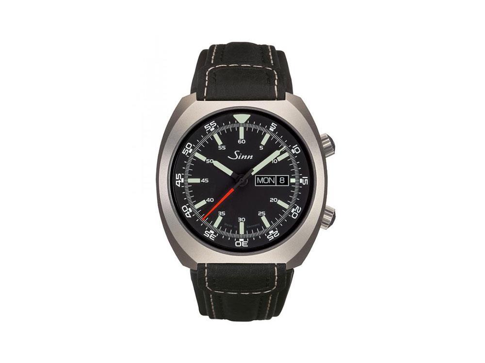 Reloj Automático Sinn 240 St, SW 220-1, 43 mm, Correa Piel, 240.010 LB39