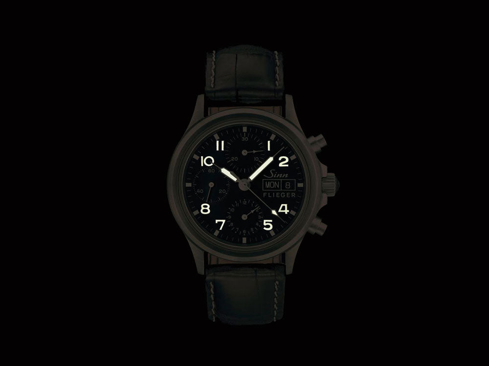 Reloj Automático Sinn 356 Sa PILOT , SW 500, Cronógrafo, 38,5 mm, 356.070 LB35