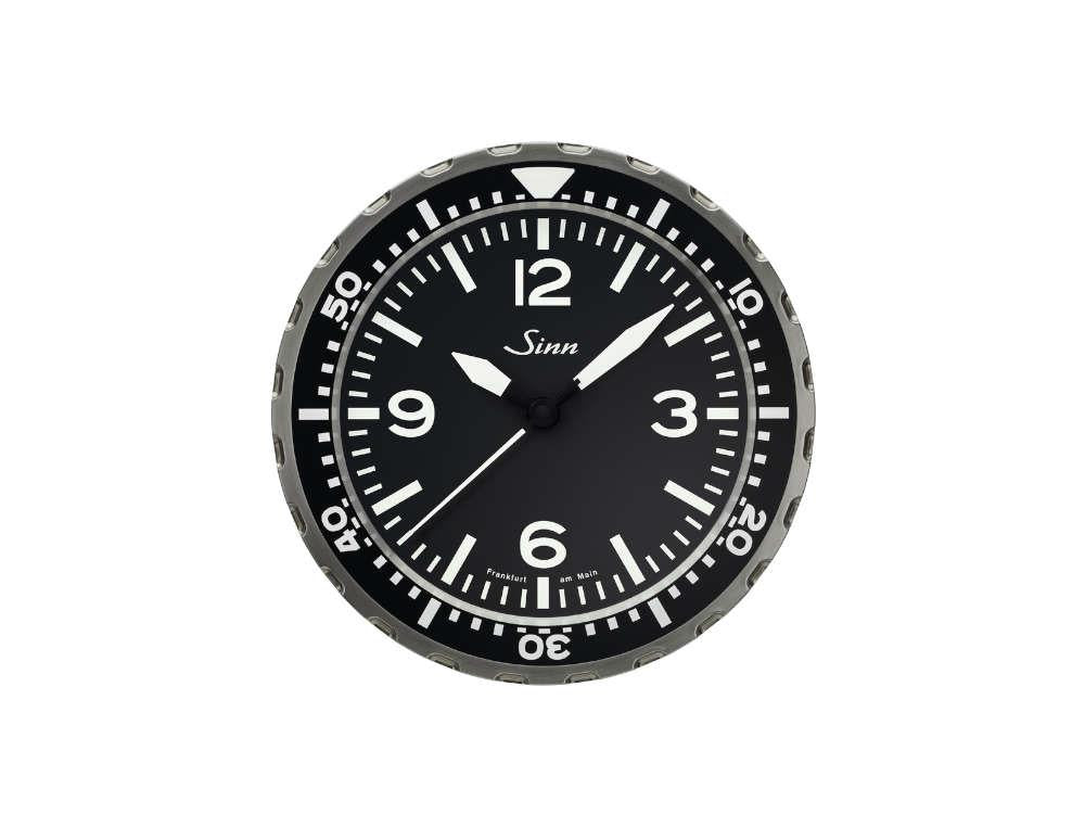 Reloj de Pared Radiocontrolado Sinn 857, 297 mm, Negro, 5.041