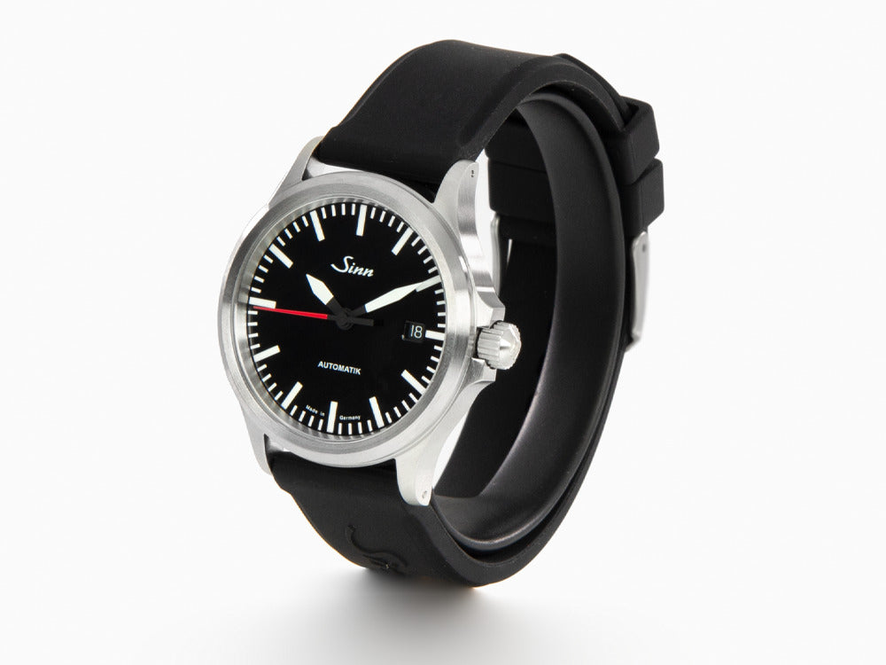 Reloj Automático Sinn IW-556, Negro, Silicona, Cierre pin, 556.0106 SI50