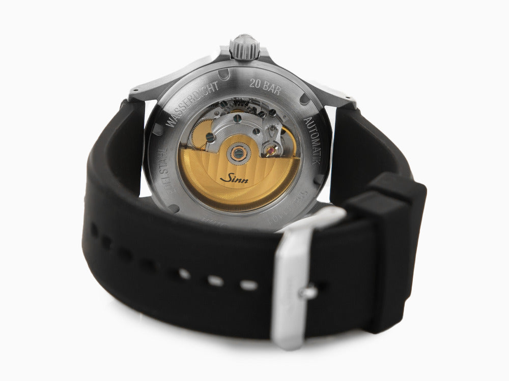 Reloj Automático Sinn IW-556, SW 200-1, Negro, Silicona y hebilla, 556.010 SI50