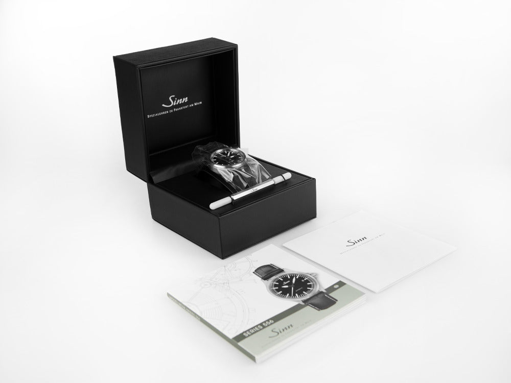 Reloj Automático Sinn IW-556, SW 200-1, Negro, Silicona y hebilla, 556.010 SI50