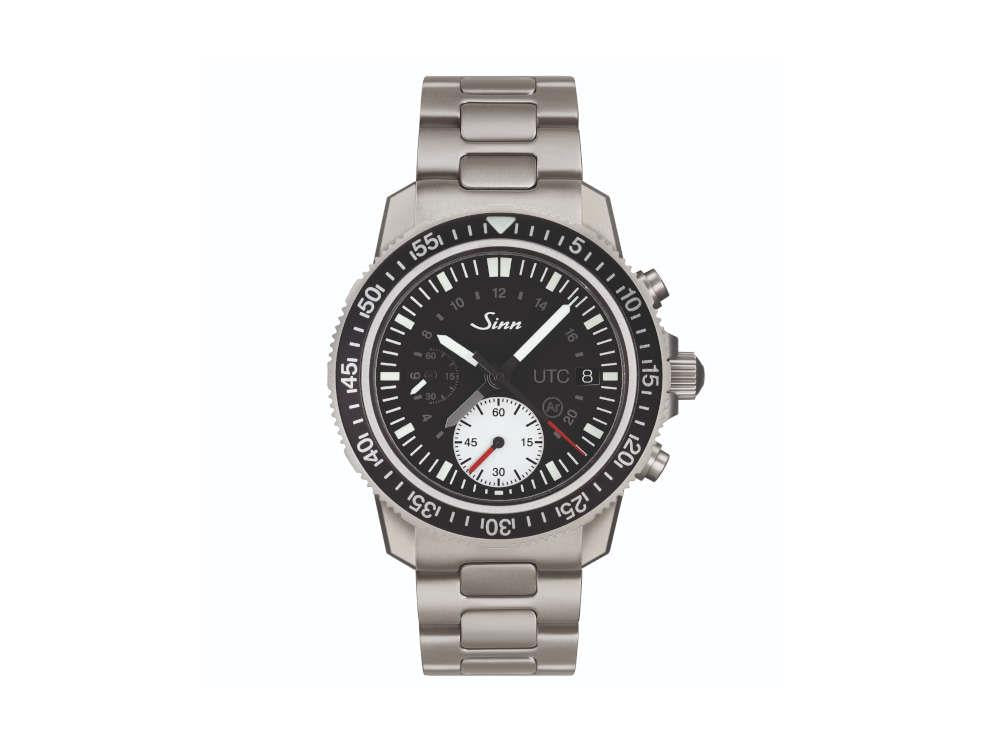 Reloj Automático Sinn 613 St UTC, 41 mm, Negro, 613.013 MB62