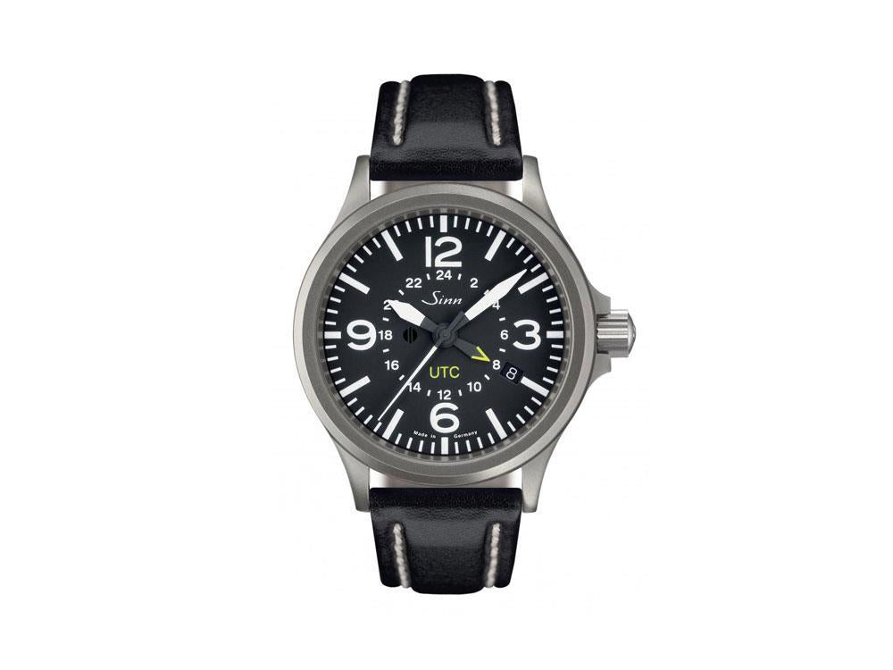 Reloj Automático Sinn 856 UTC, ETA 2893-2, 40mm, GMT, Piel, 856.010 LB35