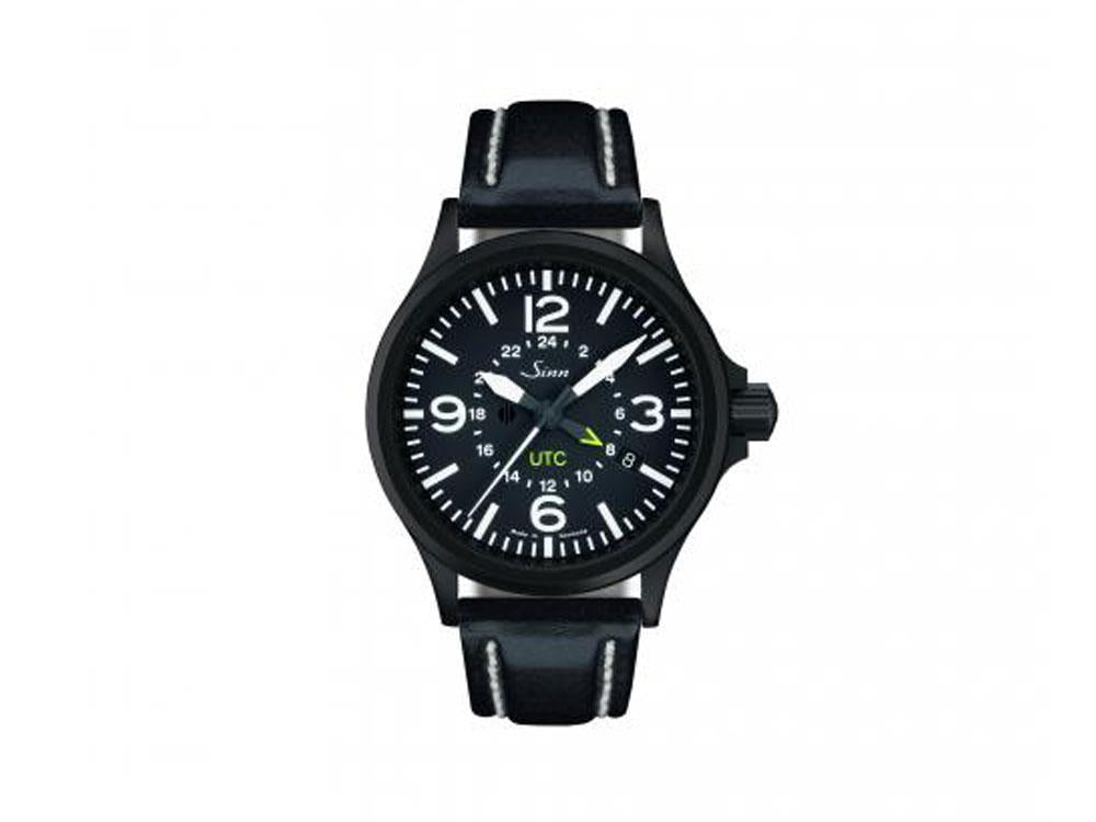 Reloj Automático Sinn 856 S UTC, ETA 2893-2, PVD, GMT, Piel, 856.020 LB35