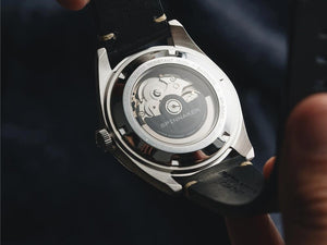 Reloj Automático Spinnaker Fleuss Sand Grey, Negro, 43 mm, 15 atm, SP-5055-0B