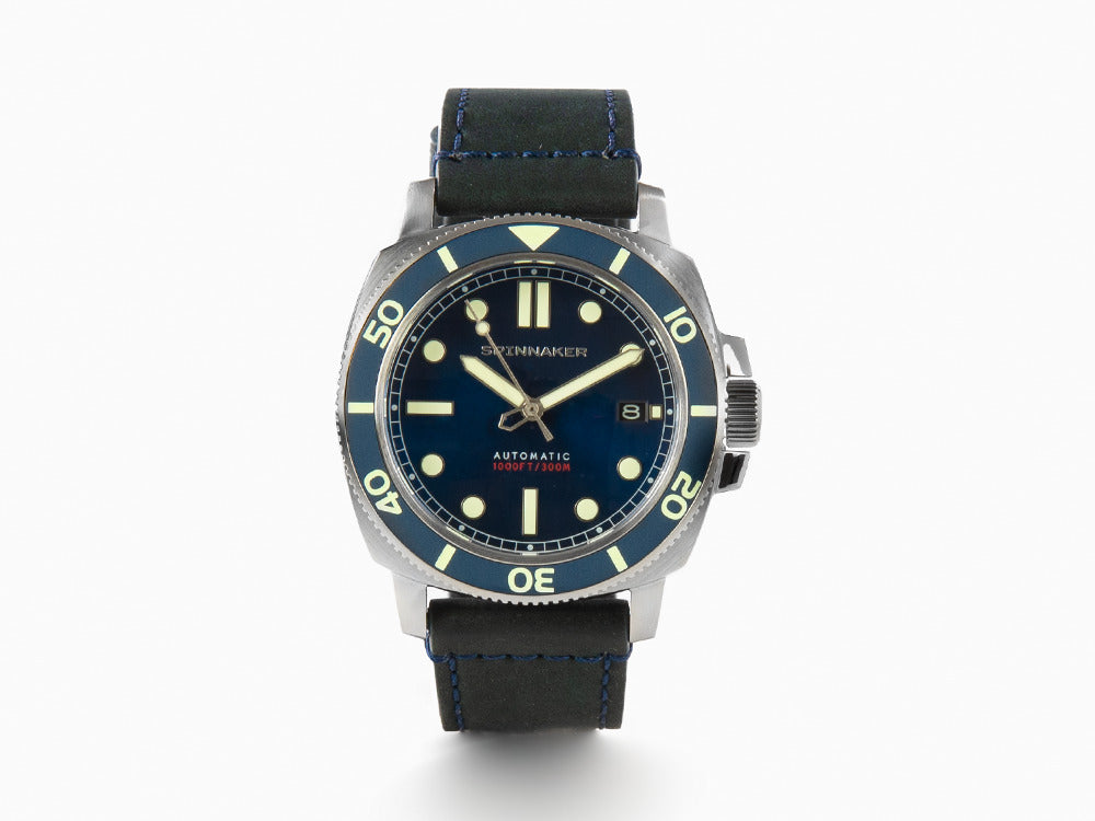 Reloj Automático Spinnaker Hull Diver, Azul, 42 mm, 30 atm, SP-5088-02