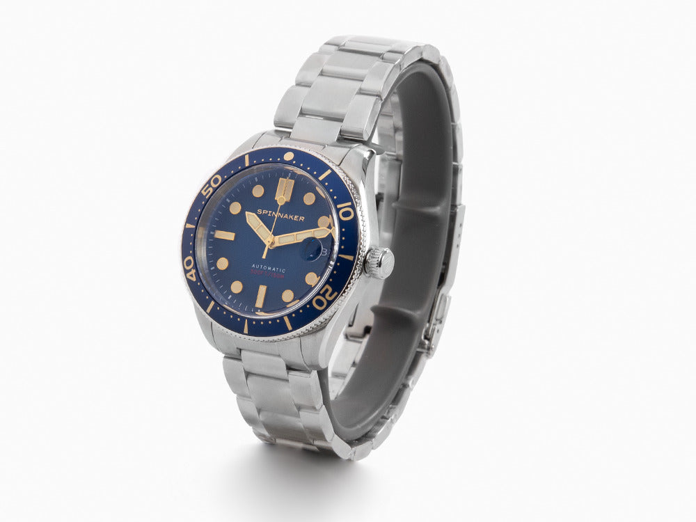 Reloj Automático Spinnaker Croft Regiment Blue, Azul, 40 mm, 15 atm, SP-5100-22
