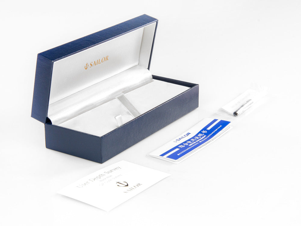 Bolígrafo Sailor 1911 Large Series, Negro, Adornos en Oro, 16-1009-620