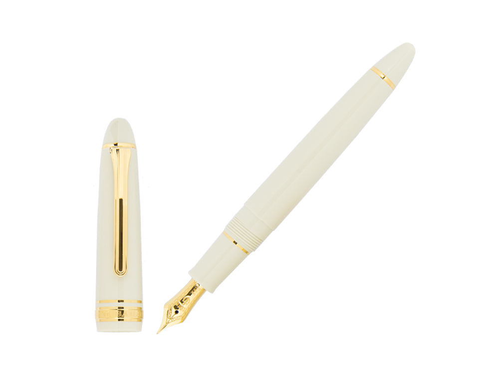 Estilográfica Sailor 1911 Standard Series, Ivory, Oro, 11-1219-417