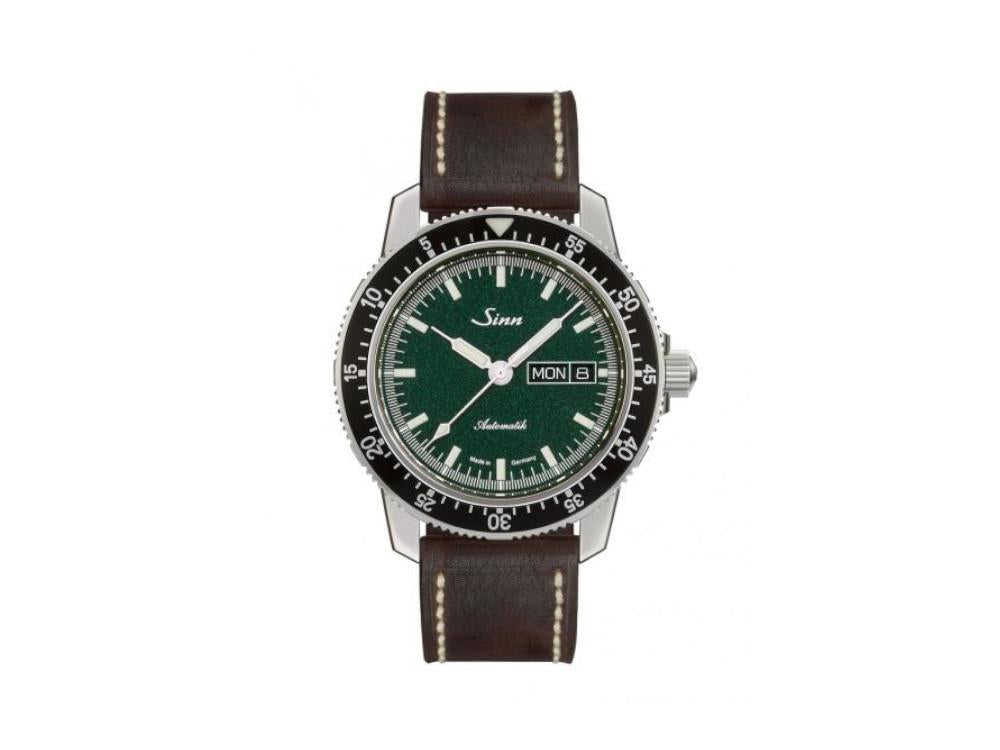 Reloj Automático Sinn 104 St Sa I MG, 41 mm, Verde, Textil, 104.0131 LB115