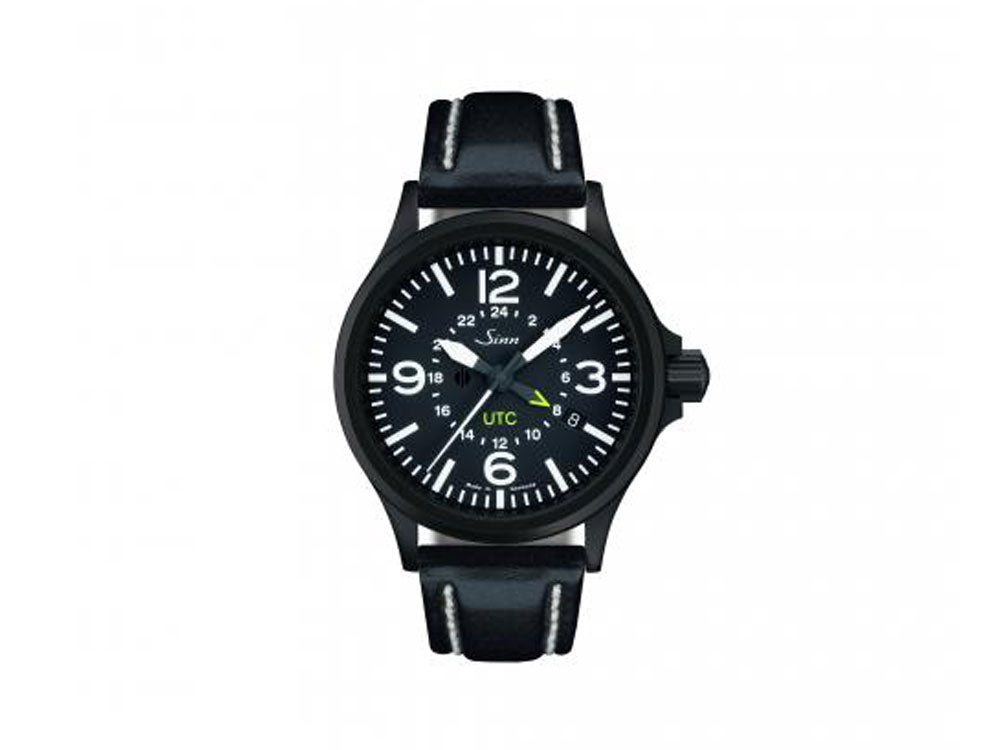 Reloj Automático Sinn 856 S UTC, ETA 2893-2, PVD, GMT, Piel, 856.020 LB35