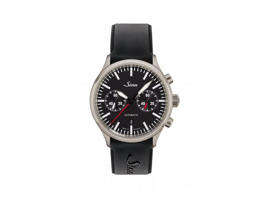 Reloj Automático Sinn 936, SZ05, 43 mm, Cronógrafo, Silicona, 936.010 SI43