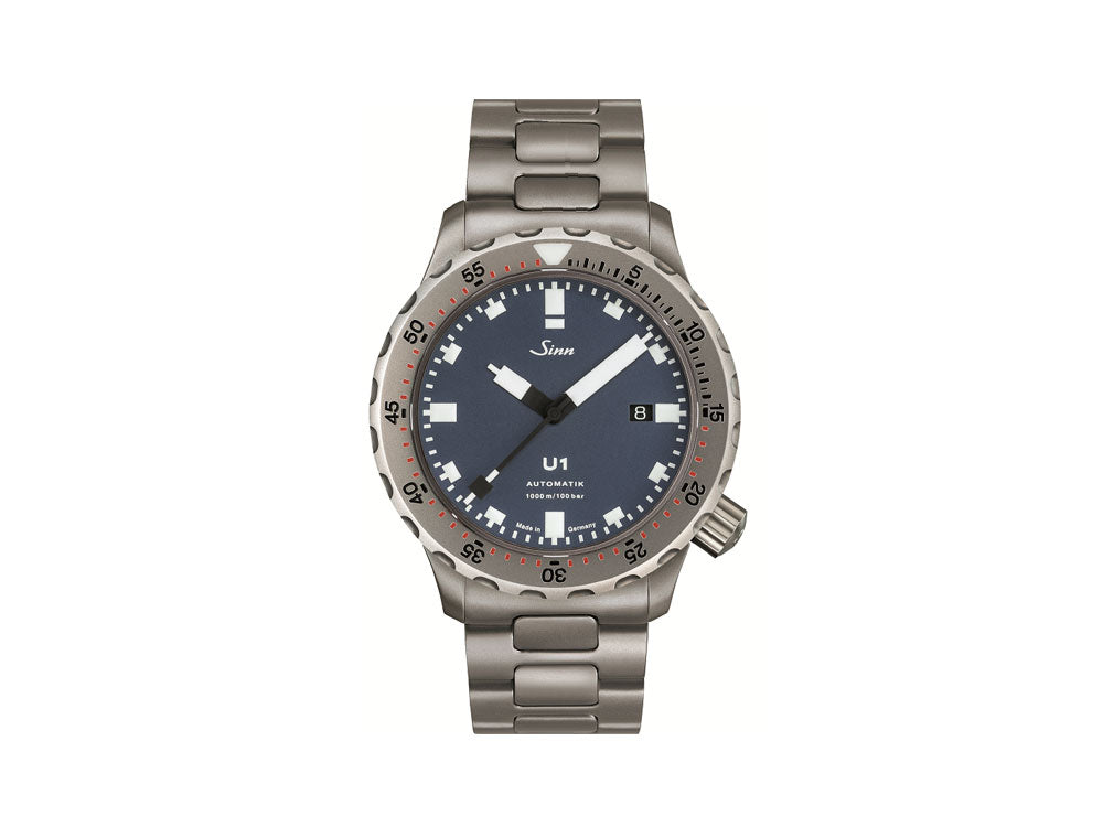 Reloj Automático Sinn U1 B, SW 200-1, 44mm, 100 atm, Tegiment, 1010.0102 MB72