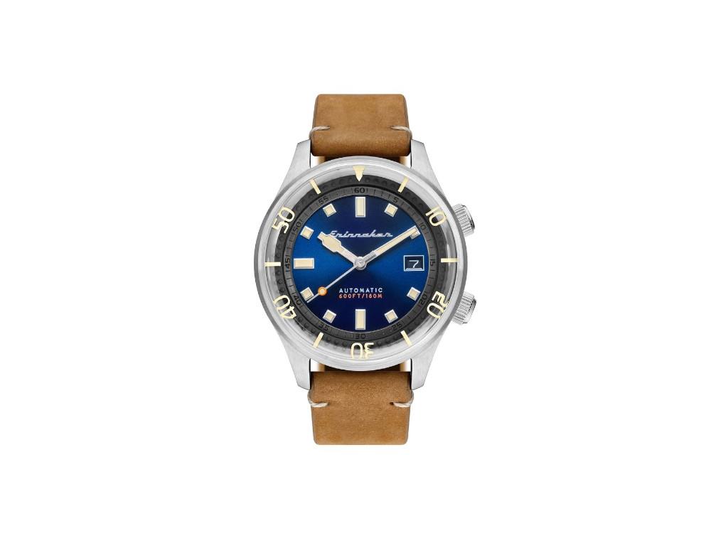 Reloj Automático Spinnaker Bradner, Azul, 42 mm, 18 atm, SP-5062-05