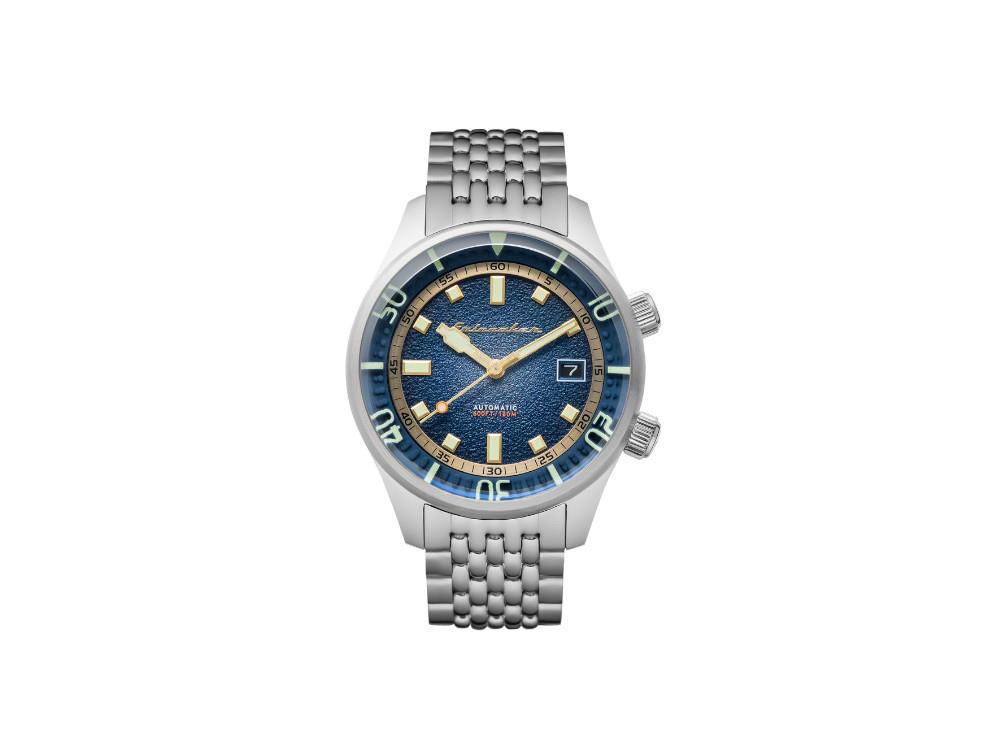 Reloj Automático Spinnaker Bradner, Azul, 42 mm, 18 atm, SP-5062-22