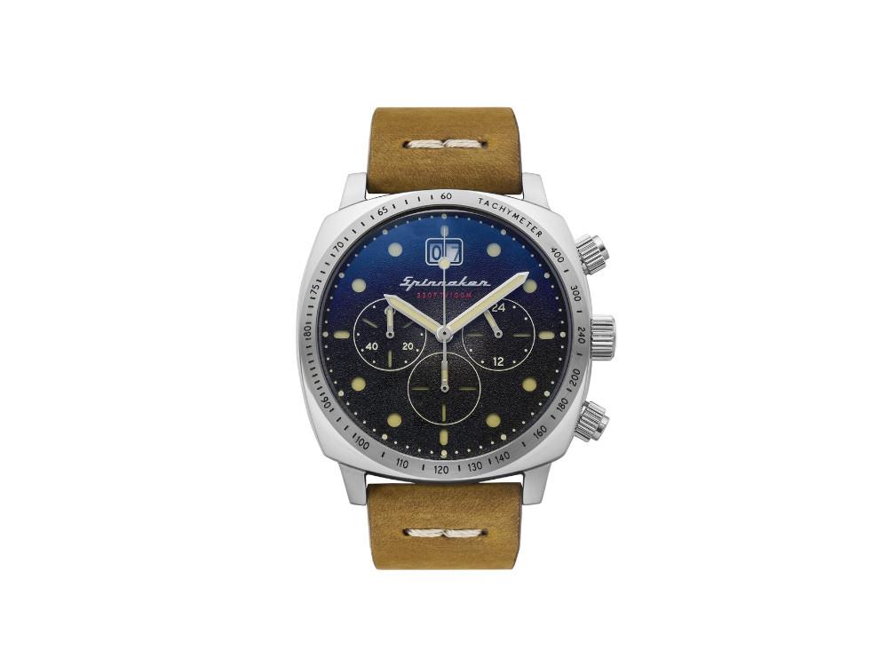 Reloj de Cuarzo Spinnaker Hull, Azul, 42 mm, Cronógrafo, SP-5068-01