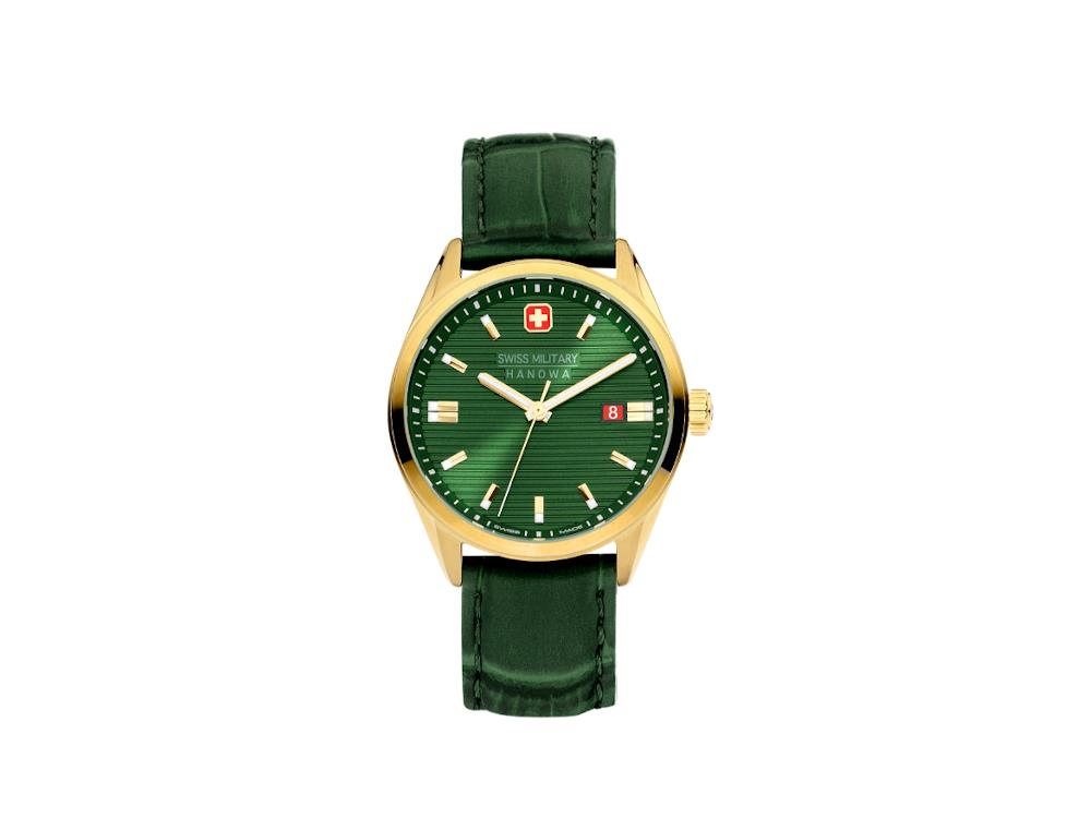 Reloj Cuarzo Swiss Military Hanowa Land Roadrunner, Oro, Verde, SMWGB2200111