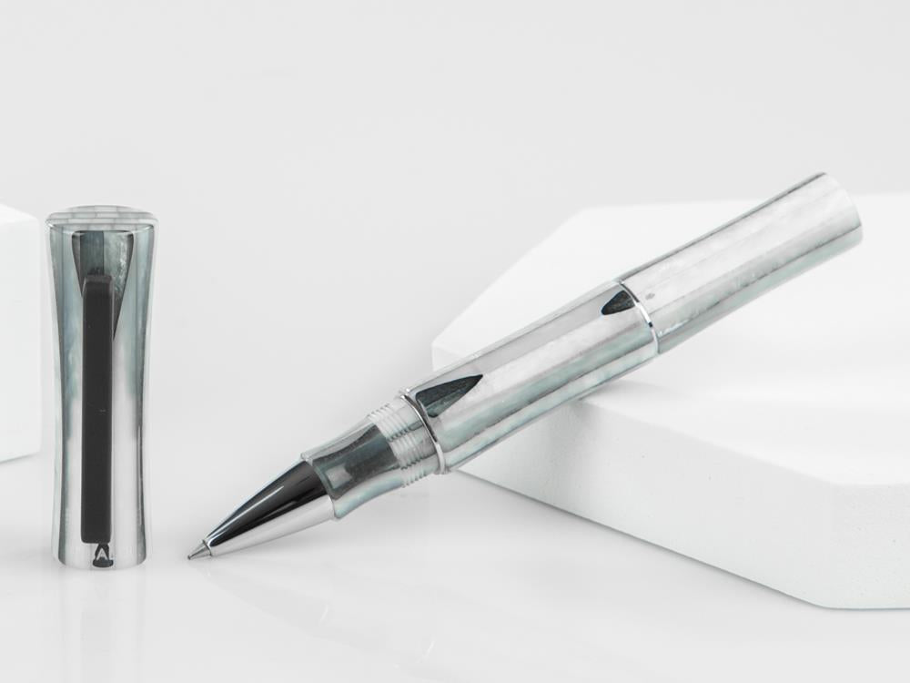 Roller Tibaldi Bamboo Winter, Resina, Blanco, Paladio, BMB-12-RB