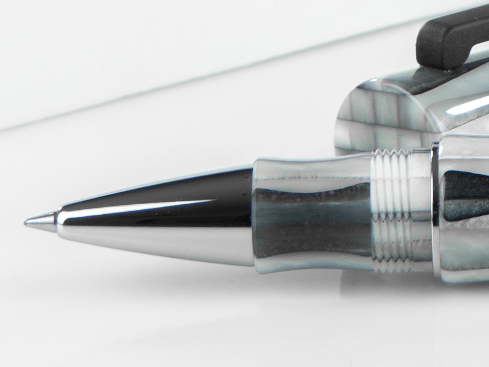 Roller Tibaldi Bamboo Winter, Resina, Blanco, Paladio, BMB-12-RB