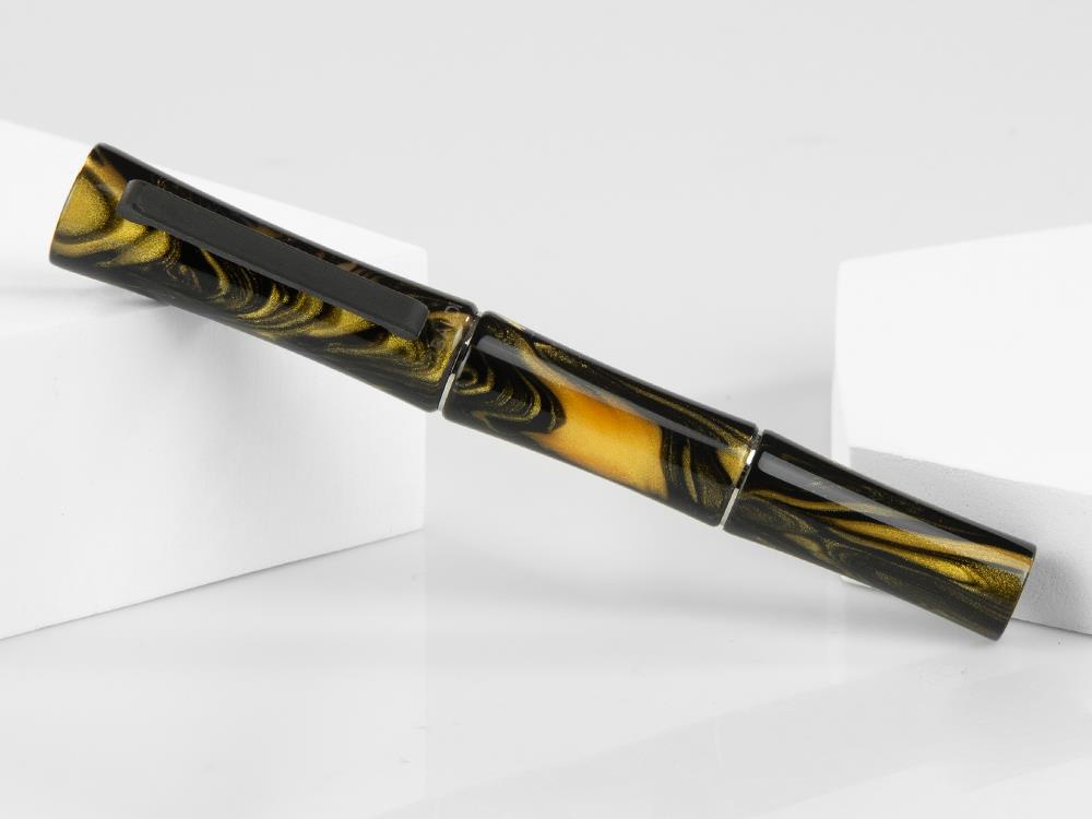 Roller Tibaldi Bamboo Dust, Resina, Negro, Paladio, BMB-3D395-RB