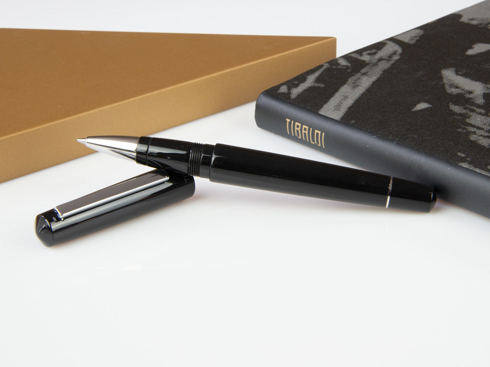 Roller Tibaldi Infrangibile Rich Black, Resina, INFR-237-RB